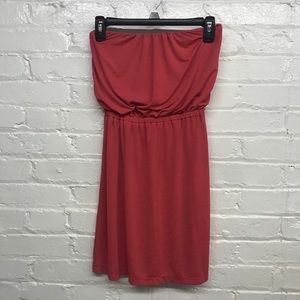 Strapless Pink Dress